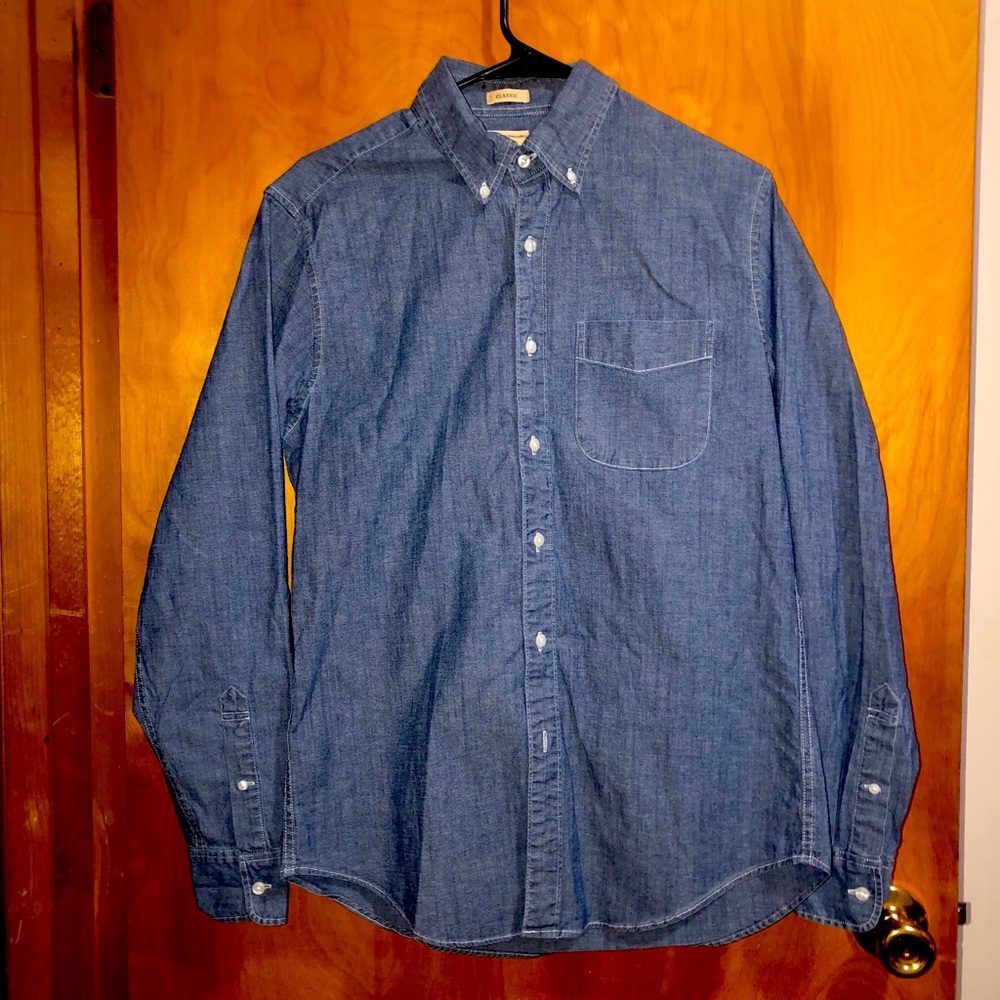 JCREW— Blue Button Down Shirt✨